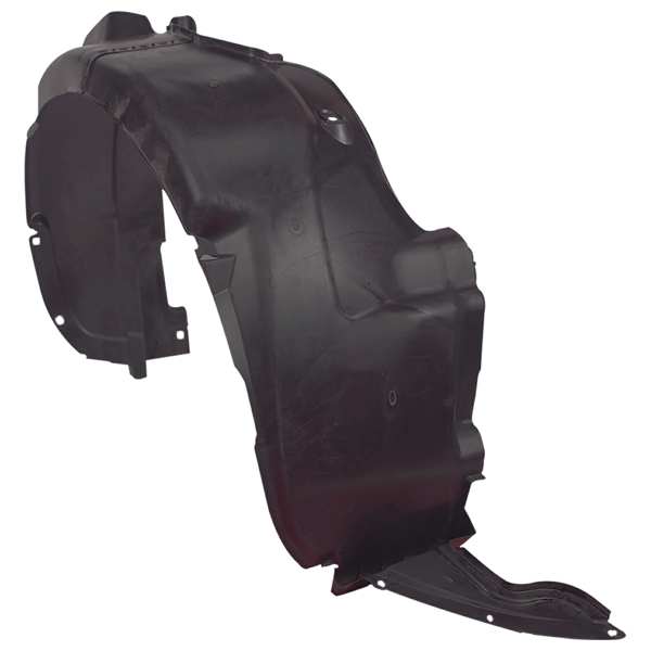 Plastic wheel housing